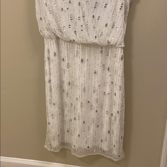 Adriana Papell White Dress - Picture 3 of 8